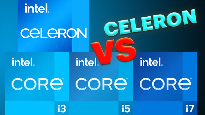 فرق celeron با core i