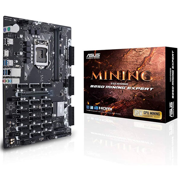 مادربرد ایسوس مدل b250 asus mining Expert سوکت 1151